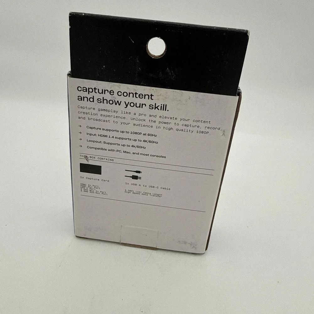 NORTH 1080p/60 Capture Card with Audio Jack